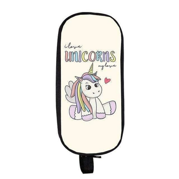 Big Unicorn Pencil Case